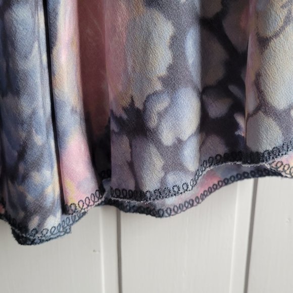 WILFRED 100% Silk Watercolour Dream Dress - Picture 7 of 7